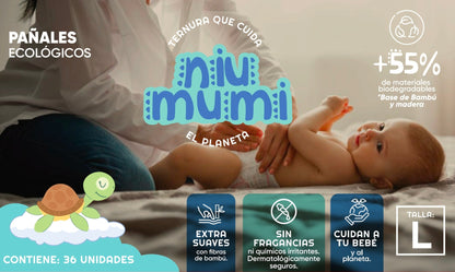 Pañal Biodegradable NiuMumi